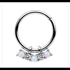 16 gauge septum ring